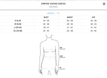 Load image into Gallery viewer, Grey Empire Pocket Swing Dress