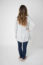 Load image into Gallery viewer, Heathered Stripe Cardigan