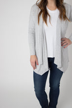 Load image into Gallery viewer, Heathered Stripe Cardigan