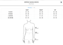 Load image into Gallery viewer, Grey Empire Pocket Swing Dress
