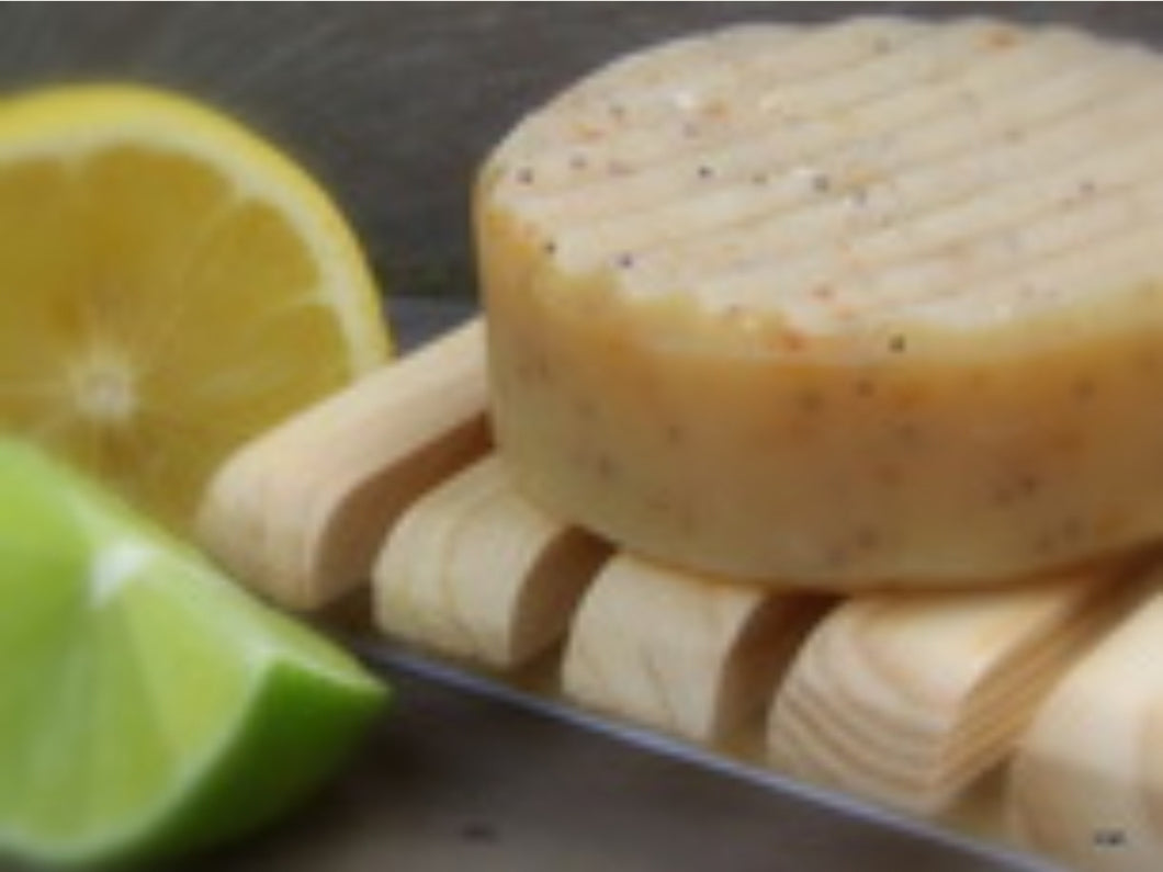 Citrus Poppy Vegan Soap